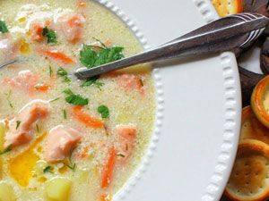 финский рыбный суп