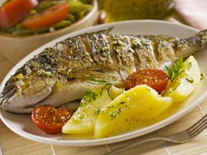 жареный лещ