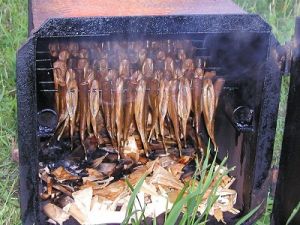 Коптильня из ведра своими руками: оцинкованного, эмалированного, как сделать, как коптить