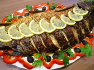 рыба с лимоном