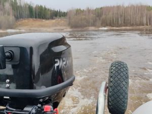 Обкатка лодочного мотора