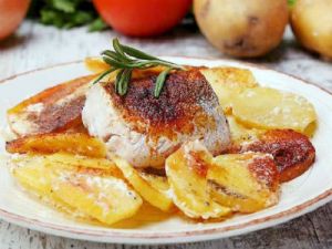 рыба с картошкой