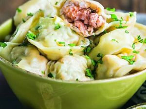 Рыбные пельмени
