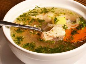 Уха из красной рыбы