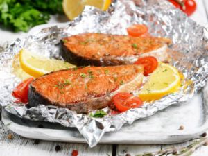 Рыба, запеченная в духовке