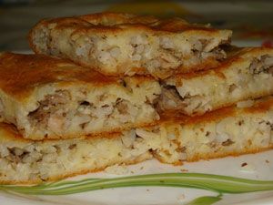 пирог с рыбой